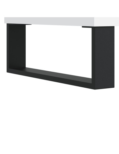 Credenza Bianca 60x35x70 cm in Legno Multistrato