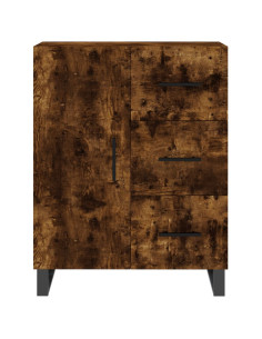 Credenza Rovere Fumo  69,5x34x180 cm in Legno Multistrato 2