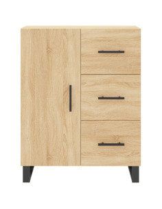 Credenza Rovere Sonoma 69,5x34x180 cm in Legno Multistrato 2