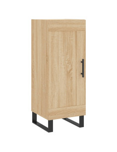 Credenza Rovere Sonoma 34,5x34x180 cm in Legno Multistrato