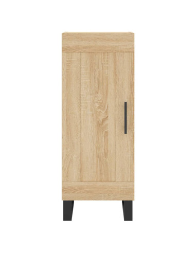Credenza Rovere Sonoma 34,5x34x180 cm in Legno Multistrato
