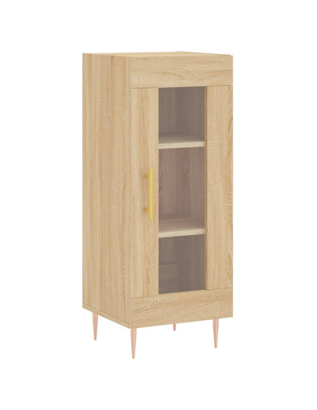Credenza Rovere Sonoma 34,5x34x180 cm in Legno Multistrato