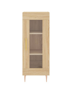 Credenza Rovere Sonoma 34,5x34x180 cm in Legno Multistrato 2