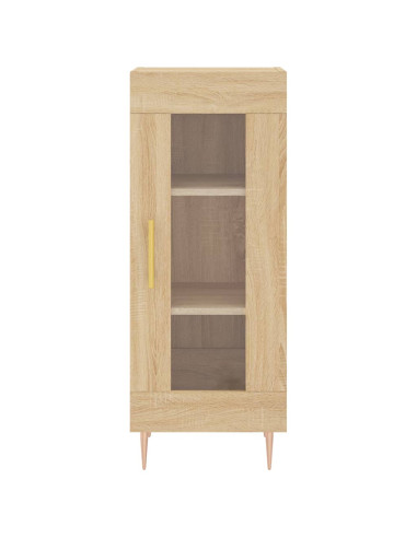 Credenza Rovere Sonoma 34,5x34x180 cm in Legno Multistrato