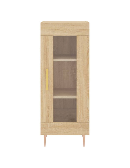 Credenza Rovere Sonoma 34,5x34x180 cm in Legno Multistrato