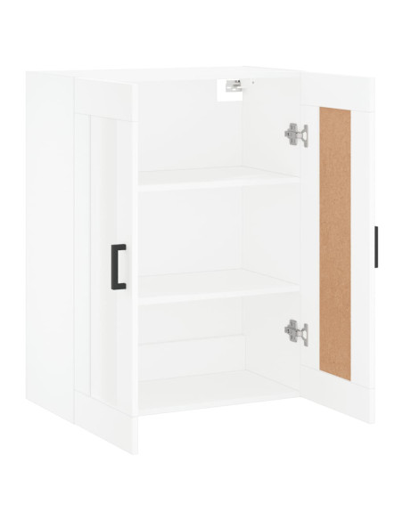 Mobile a Parete Bianco 69,5x34,90 cm in Legno Multistrato