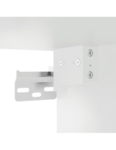 Mobile a Parete Bianco 69,5x34,90 cm in Legno Multistrato