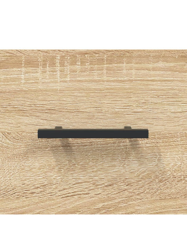 Credenza Rovere Sonoma 69,5x34x180 cm in Legno Multistrato