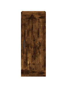 Credenza Rovere Fumo 34,5x34x180 cm in Legno Multistrato 2