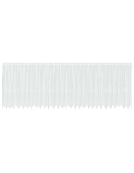 Tende con tende Bianco 750 x 140 cm Poliestere
