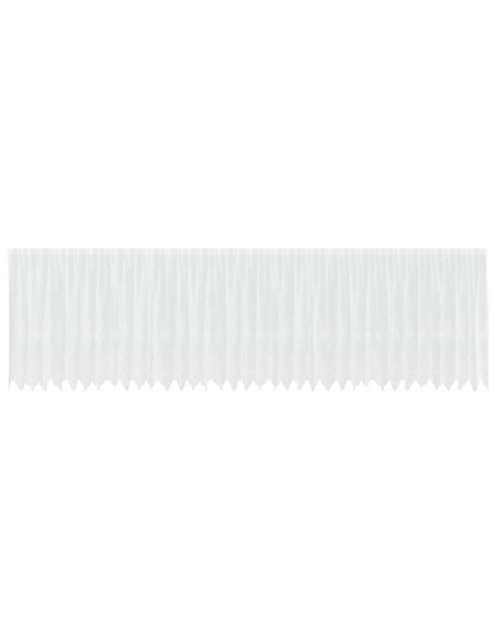 Tende con tende Bianco 900 x 160 cm Poliestere