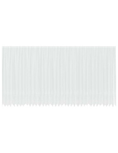 Tenda in Pizzo con tende Bianco 300 x 900 cm Poliestere