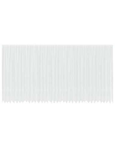 Tenda in Pizzo con tende Bianco 300 x 900 cm Poliestere