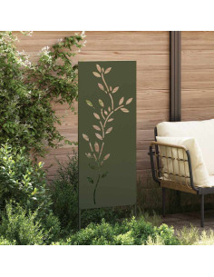 Schermo per privacy in giardino Oliver verde 50 x 140 cm