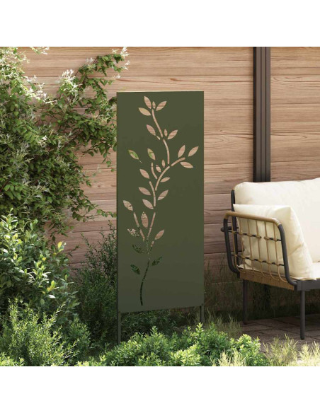 Schermo per privacy in giardino Oliver verde 50 x 140 cm