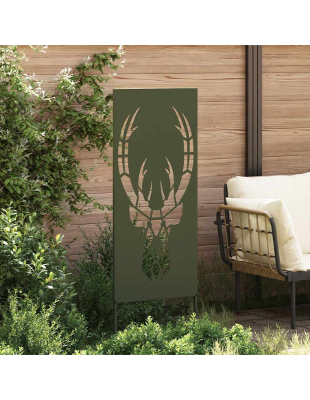 Pannello Decorativo da Giardino Oliver verde 50 x 140 cm