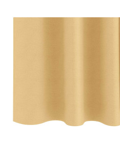 Tende Blackout con Anelli 2 pcs Beige 175 x 140 cm Poliestere 2