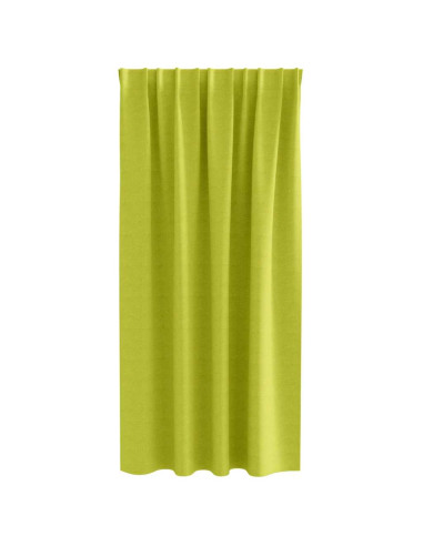 Tende Blackout con Anelli 2 pcs Verde 175 x 140 cm Poliestere
