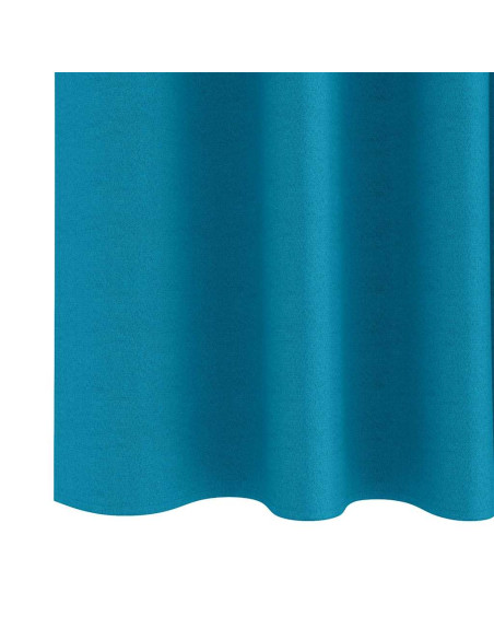 Tende con tende 2 pcs Turchese Poliestere