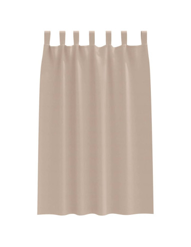 Tende Blackout con Anelli 2 pcs Talpa 175 x 140 cm Poliestere