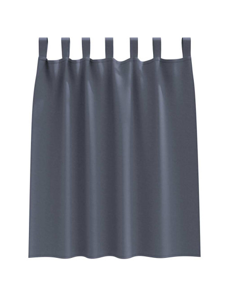 Tende con tende 2 pcs Antracite Poliestere