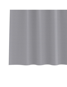 Tende Blackout con Anelli 2 pcs Grigio chiaro 225 x 140 cm 2