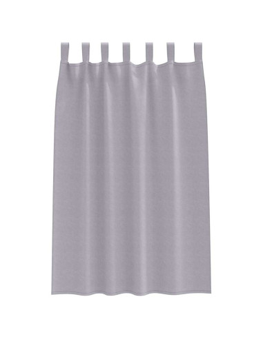 Tende Blackout con Anelli 2 pcs Grigio Metallico 175 x 140 cm