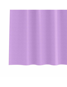 Tende Blackout con Anelli 2 pcs Viola 140 x 140 cm Poliestere 2