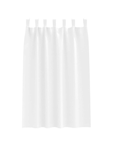 Tende Blackout con Anelli 2 pcs Bianco Puro 175 x 140 cm