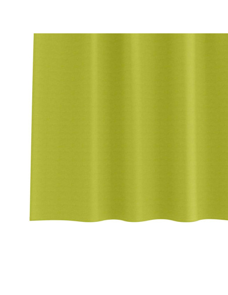 Tende Blackout con Anelli 2 pcs Verde 140 x 140 cm Poliestere