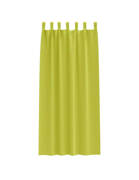 Tende con tende 2 pcs Mela verde Poliestere