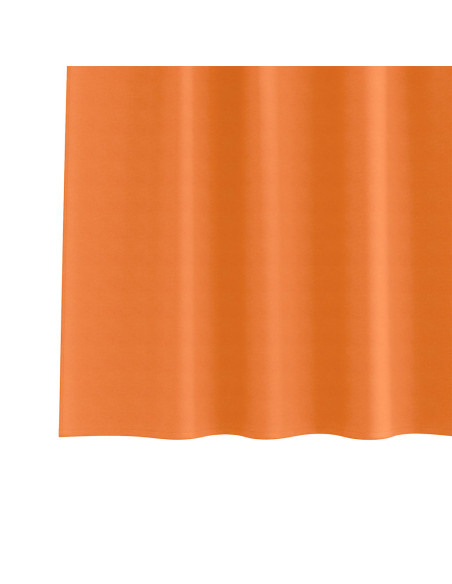 Tende con tende 2 pcs Arancione Vivo Poliestere