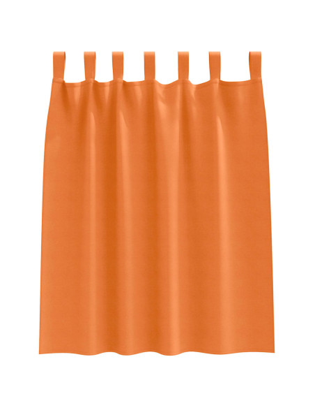 Tende con tende 2 pcs Arancione Vivo Poliestere