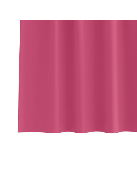 Tende con tende 2 pcs Rosa Vivo Poliestere
