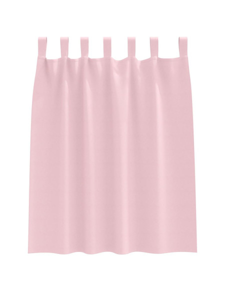 Tende con tende 2 pcs Rosa Baby Poliestere