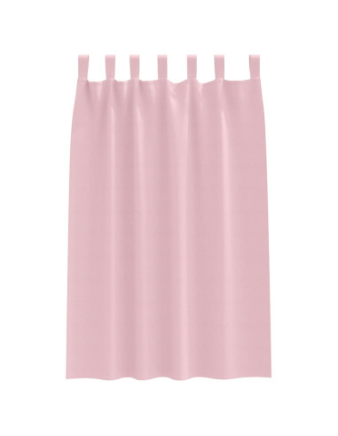 Tende Blackout con Anelli 2 pcs Rosa baby 175 x 140 cm