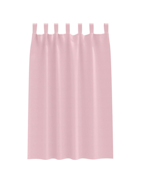Tende con tende 2 pcs Rosa Baby Poliestere