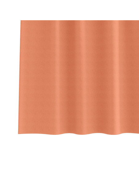 Tende con tende 2 pcs Terracotta Poliestere
