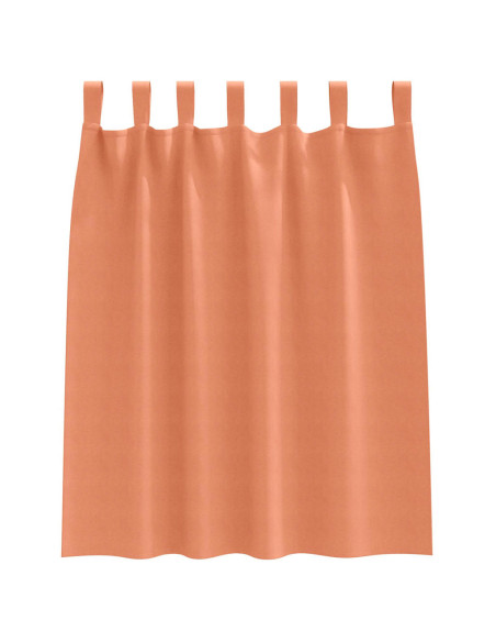 Tende con tende 2 pcs Terracotta Poliestere
