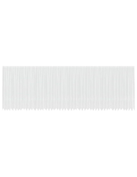 Tende con tende Bianco 1200 x 245 cm Poliestere