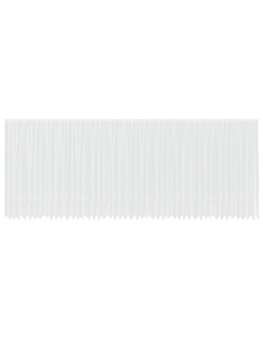 Tenda in Pizzo con tende Bianco 260 x 1200 cm Poliestere