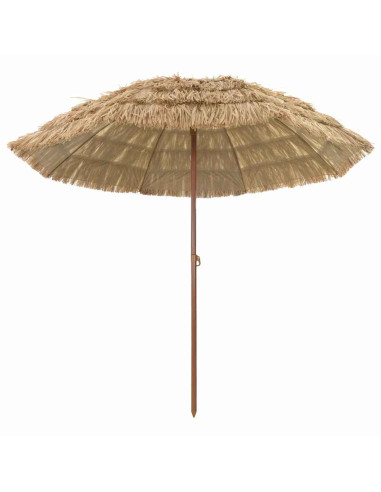 Ombrellone da Spiaggia Naturale 255 x 255 x 255 cm