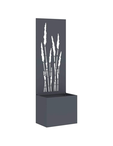 Schermo per privacy in giardino Traforo Antracite 50 x 140 cm