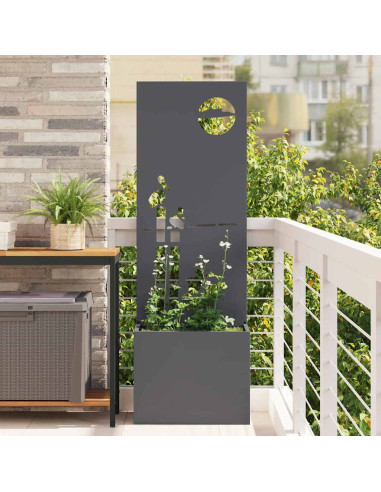 Schermo per privacy in giardino Traforo Antracite 50 x 140 cm