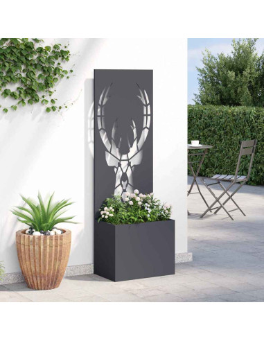 Schermo per privacy in giardino Antracite 50 x 140 cm