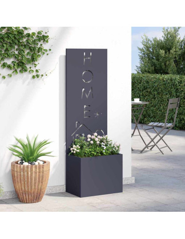 Schermo per privacy in giardino Traforo Antracite 50 x 140 cm