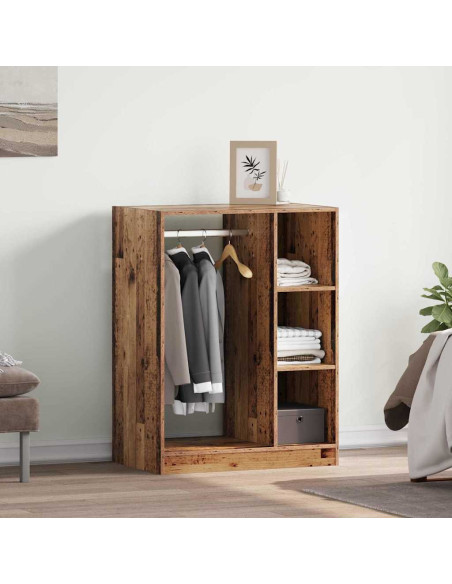 Guardaroba con lo scaffale Legno vecchio 77 x 48 x 102 cm