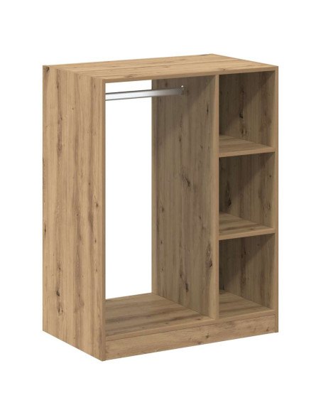 Guardaroba con lo scaffale rovere artigianale 77 x 48 x 102 cm