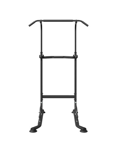 Stazione per dips della torre di potenza Nero 102 x 95 x 210 cm