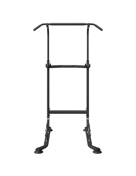 Stazione per dips della torre di potenza Nero 102 x 95 x 210 cm